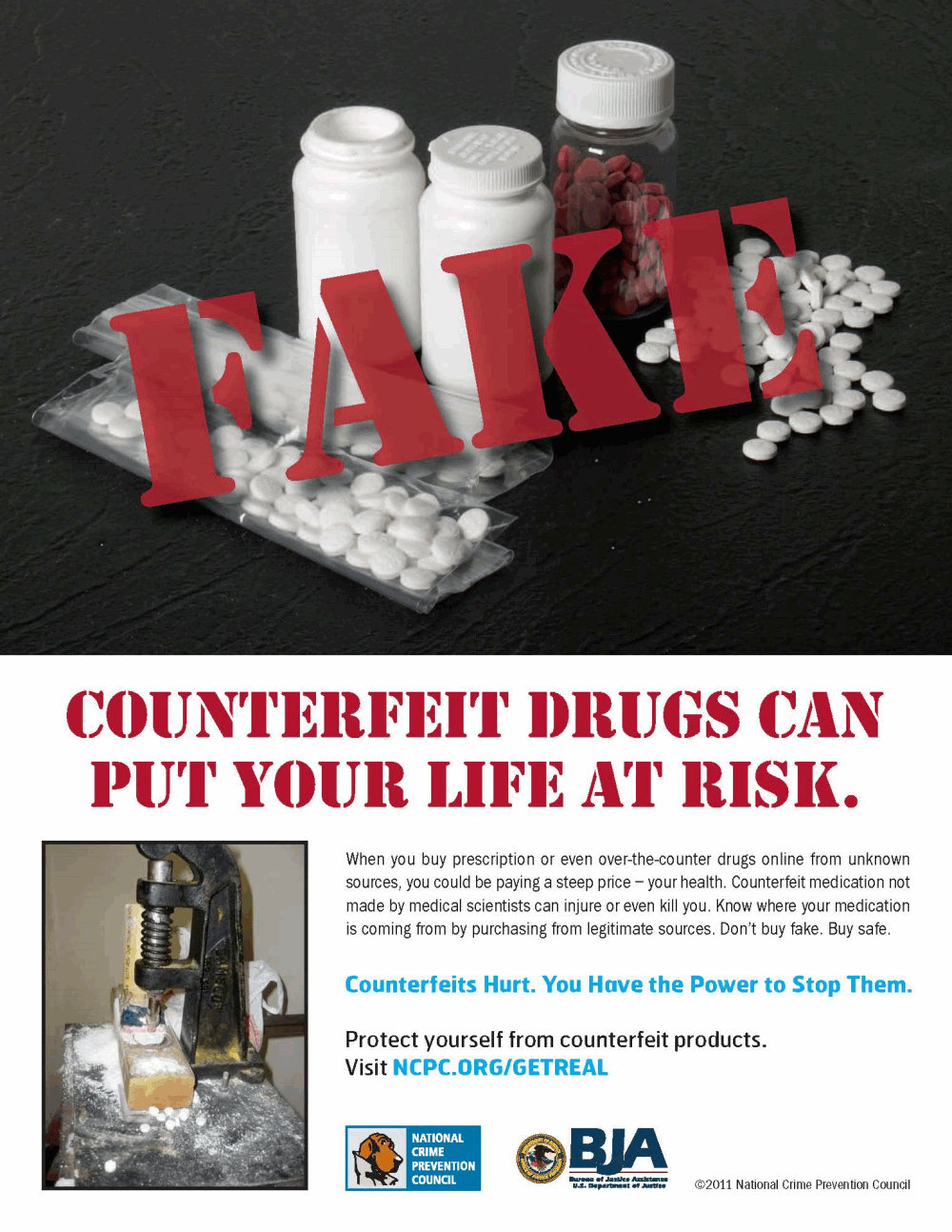 Counterfeit Drugs Put Lives at Risk Print Ad — IPRCenter