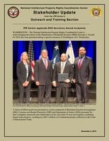 IPR Center applauds DHS Secretary Award recipients