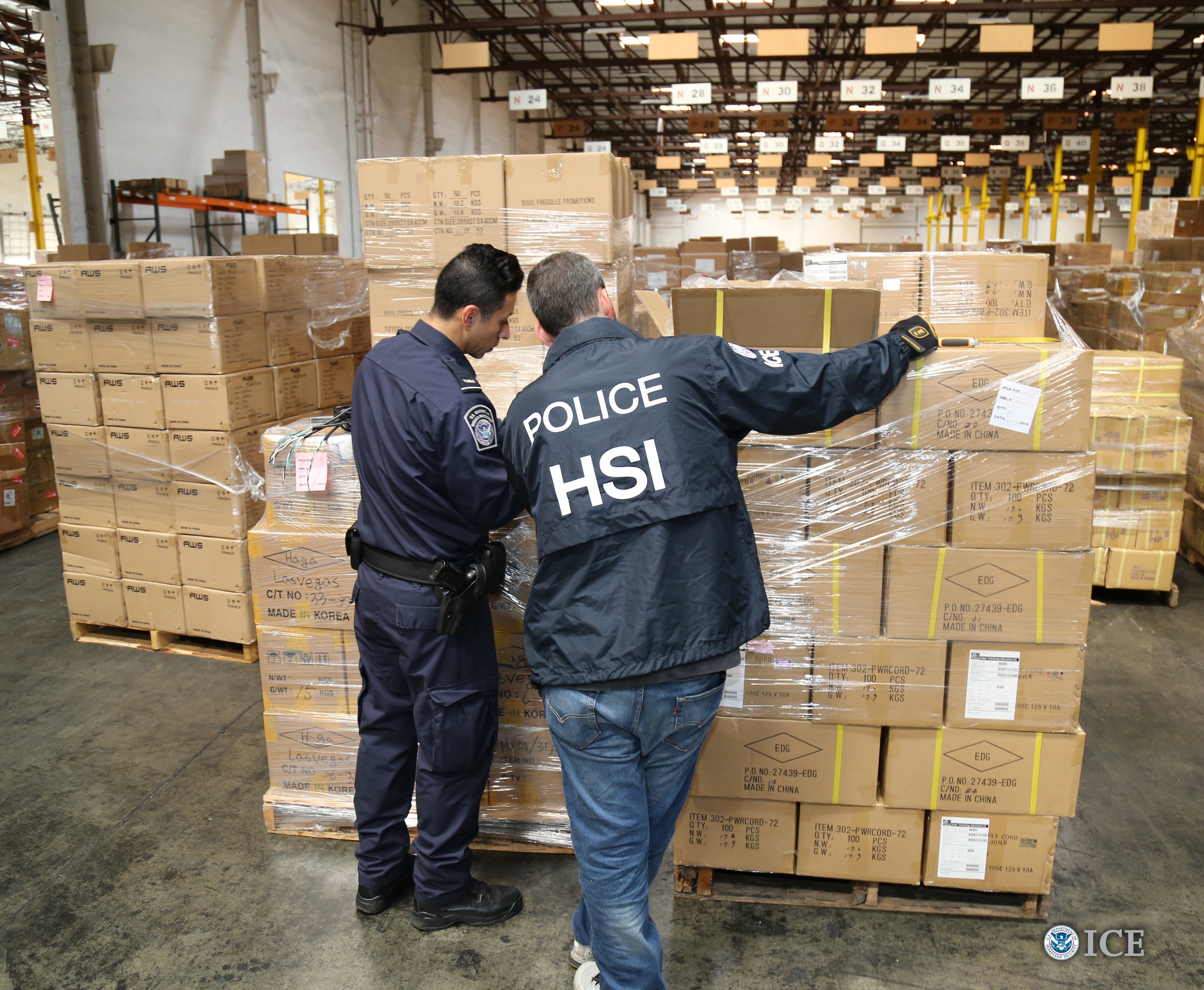 LA HSI CBP Inspection (2015)