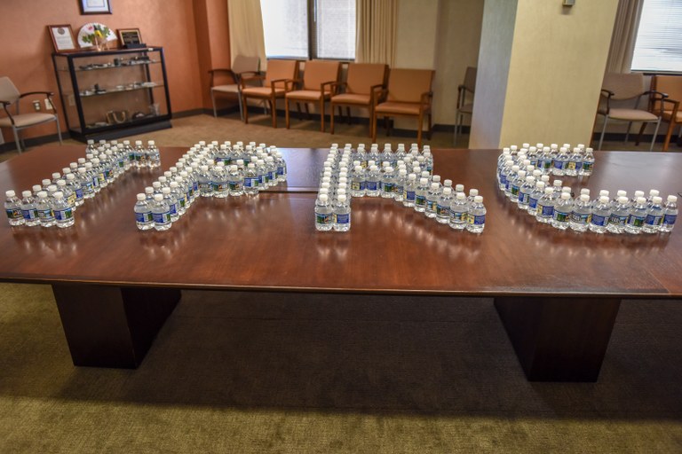 IPR Center Water Bottles