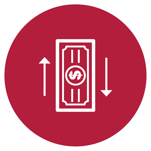 Determine the payment method - Icon